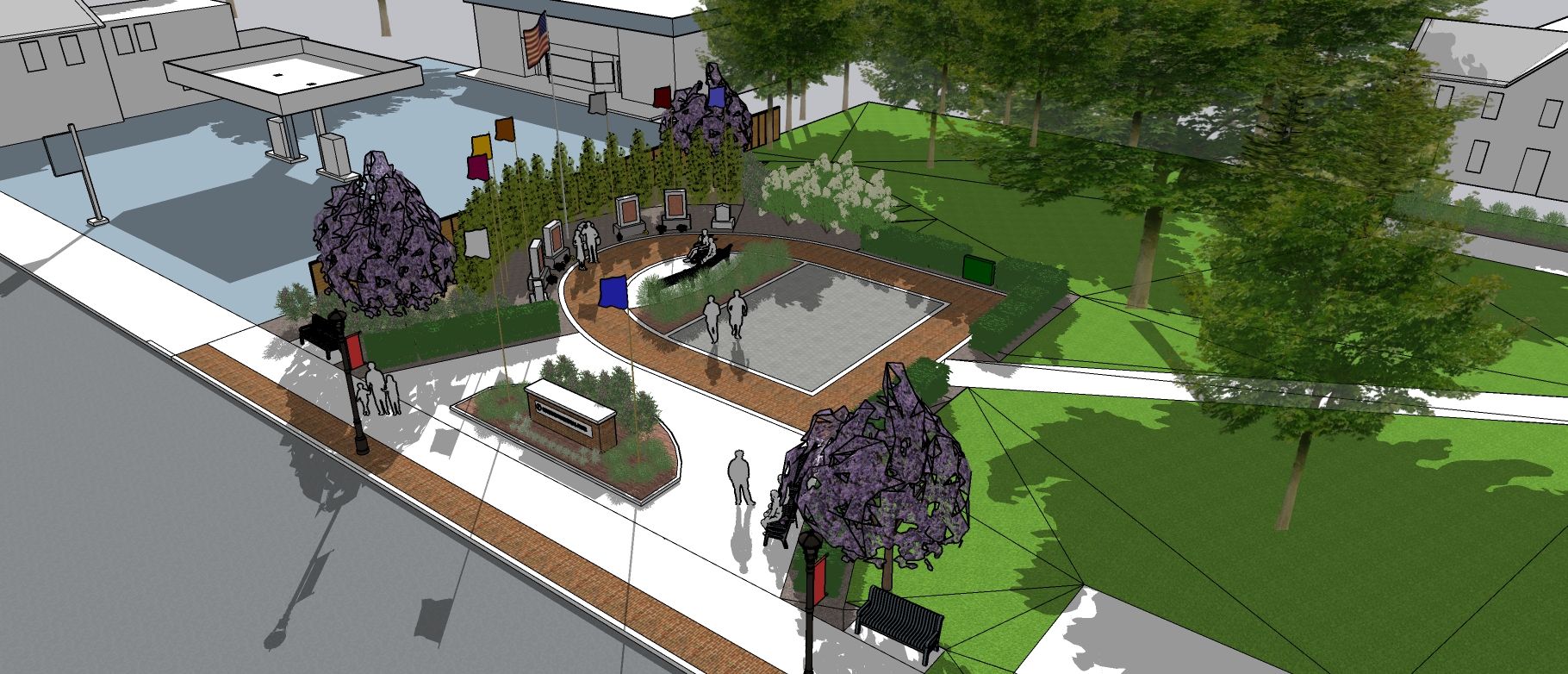 Veterans Memorial Overview